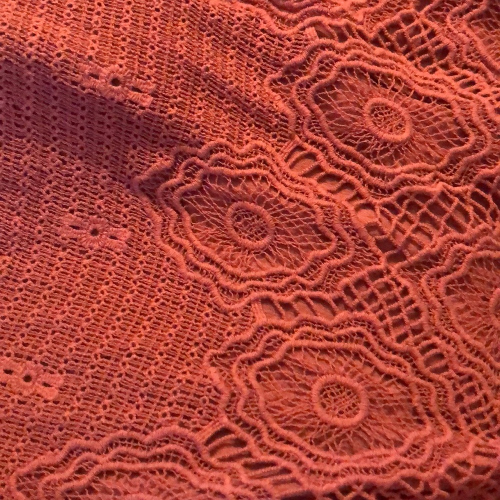Mauve crochet tank